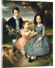 Children group portrait, 1851 by Anonymous