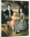 Children group portrait, 1851 by Anonymous