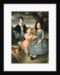 Children group portrait, 1851 by Anonymous