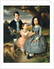 Children group portrait, 1851 by Anonymous