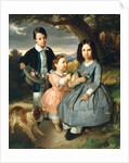 Children group portrait, 1851 by Anonymous