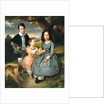 Children group portrait, 1851 by Anonymous