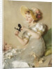 The Papercutting, c. 1890 by Anonymous