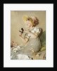 The Papercutting, c. 1890 by Anonymous