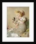 The Papercutting, c. 1890 by Anonymous
