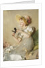 The Papercutting, c. 1890 by Anonymous