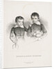 Ernst and Eduard Eichhorn, two little violinists, 1831 by Anonymous