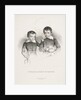 Ernst and Eduard Eichhorn, two little violinists, 1831 by Anonymous