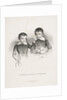 Ernst and Eduard Eichhorn, two little violinists, 1831 by Anonymous