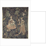 The Seigniorial Life: Embroidery (La vie seigneuriale: la broderie), Tapisserie, c. 1520 by Anonymous