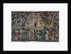 Courtly Love Games (Spieleteppich), tapestry, ca 1400 by Anonymous