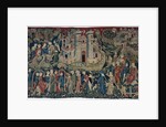 Courtly Love Games (Spieleteppich), tapestry, ca 1400 by Anonymous