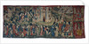 Courtly Love Games (Spieleteppich), tapestry, ca 1400 by Anonymous