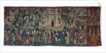 Courtly Love Games (Spieleteppich), tapestry, ca 1400 by Anonymous