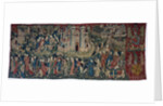 Courtly Love Games (Spieleteppich), tapestry, ca 1400 by Anonymous
