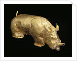 The golden rhinoceros of Mapungubwe, ca 1220-1290 by Anonymous