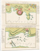 The naval Battle of Chesma. The naval Battle of Lemnos. 1770, 1771 by Anonymous