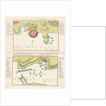 The naval Battle of Chesma. The naval Battle of Lemnos. 1770, 1771 by Anonymous