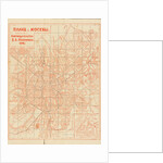 Plan of Moscow, 1908 by Anonymous
