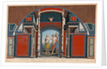 Sheet from a series on the wall decorations of the Villa Negroni in Rome by Anonymous