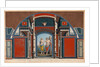 Sheet from a series on the wall decorations of the Villa Negroni in Rome by Anonymous