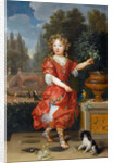 Portrait of Mademoiselle de Blois, Marie-Anne de Bourbon, daughter of Louis XIV by Anonymous