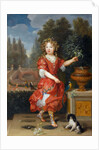 Portrait of Mademoiselle de Blois, Marie-Anne de Bourbon, daughter of Louis XIV by Anonymous
