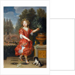 Portrait of Mademoiselle de Blois, Marie-Anne de Bourbon, daughter of Louis XIV by Anonymous