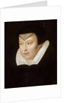 Portrait of Catherine de Medici, c. 1580 by Anonymous