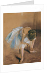 Seated Dancer , 1879 by Anonymous