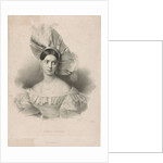 Portrait of the Ballet dancer Fanny Elssler, 1831 by Anonymous