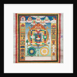 Chinese calendar, 19th century by Anonymous