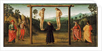 Il Miracolo degli impiccati (Predella of the Altarpiece of Saint Nicholas of Tolentino), 1500 by Anonymous