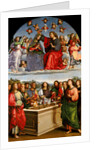 The Coronation of the Virgin (Oddi Altarpiece), 1502-1503 by Anonymous