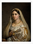 La donna velata (The woman with the veil), 1516 by Anonymous