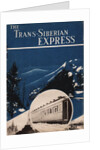 Transsiberian express (Brochure of the Intourist company), 1931 by Anonymous