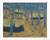 Breton Women, the Meeting in the Sacred Wood. (Bretonnes, réunion dans le bois sacré), ca 1892 by Anonymous