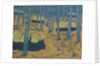 Breton Women, the Meeting in the Sacred Wood. (Bretonnes, réunion dans le bois sacré), ca 1892 by Anonymous