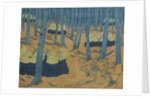 Breton Women, the Meeting in the Sacred Wood. (Bretonnes, réunion dans le bois sacré), ca 1892 by Anonymous