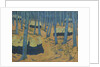 Breton Women, the Meeting in the Sacred Wood. (Bretonnes, réunion dans le bois sacré), ca 1892 by Anonymous