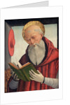 Saint Jerome reading, c. 1490 by Anonymous