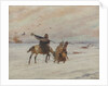 Standard-bearer during the retreat from Russia, 1928 by Anonymous