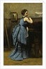 La Dame en bleu, 1874 by Anonymous