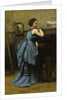 La Dame en bleu, 1874 by Anonymous