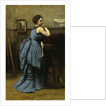 La Dame en bleu, 1874 by Anonymous