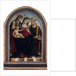 The Virgin and Child with Saints John the Baptist and John the Evangelist, c. 1490 by Anonymous