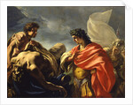 Alexander before the Dead Body of Darius, um 1700 by Anonymous
