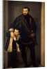 Conte Iseppo da Porto with his son Adrian, ca 1552 by Anonymous
