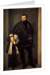 Conte Iseppo da Porto with his son Adrian, ca 1552 by Anonymous