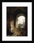 View of the Capitol With the Equestrian Statue of Marcus Aurelius, 1774 by Anonymous